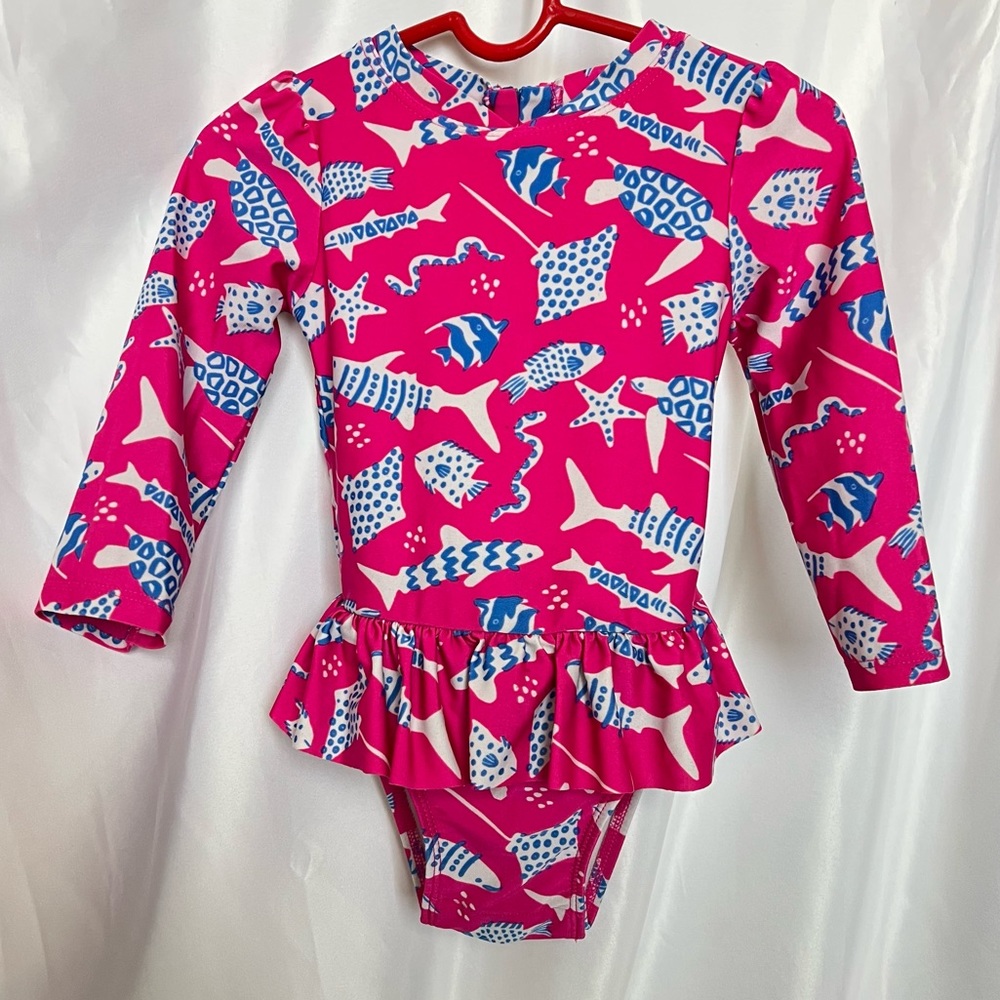 2T Hot Pink Bathing Suit